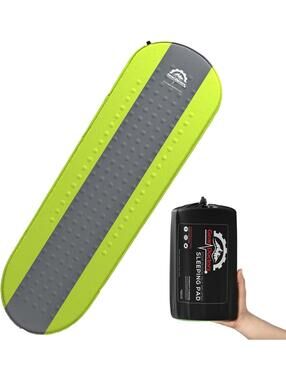 Insulated Foam Self Inflating Sleeping Pad Camping Sleeping Pad Backpacking Air